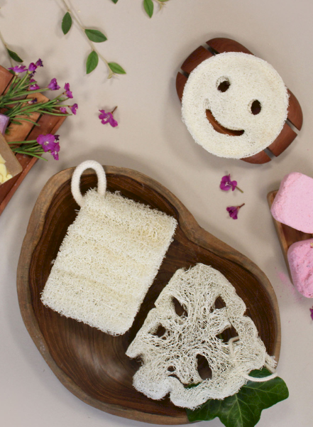 Egyptische Luxe Loofah Sponsen