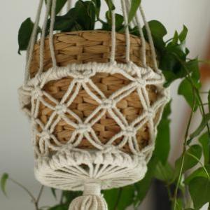 Groothandel Macramé Plantenpot Houders