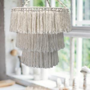 Groothandel Hangende Macramé Kroonluchters