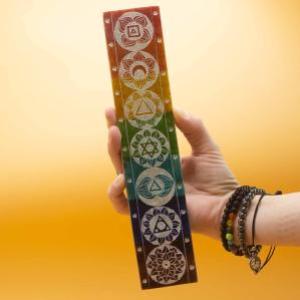 Speksteen Zeven Chakra Wierookhouder