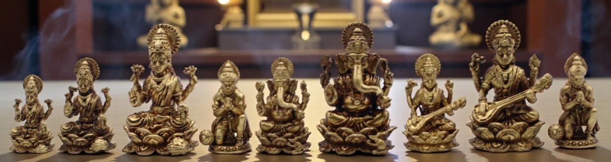 Miniatuur Goden van Messing